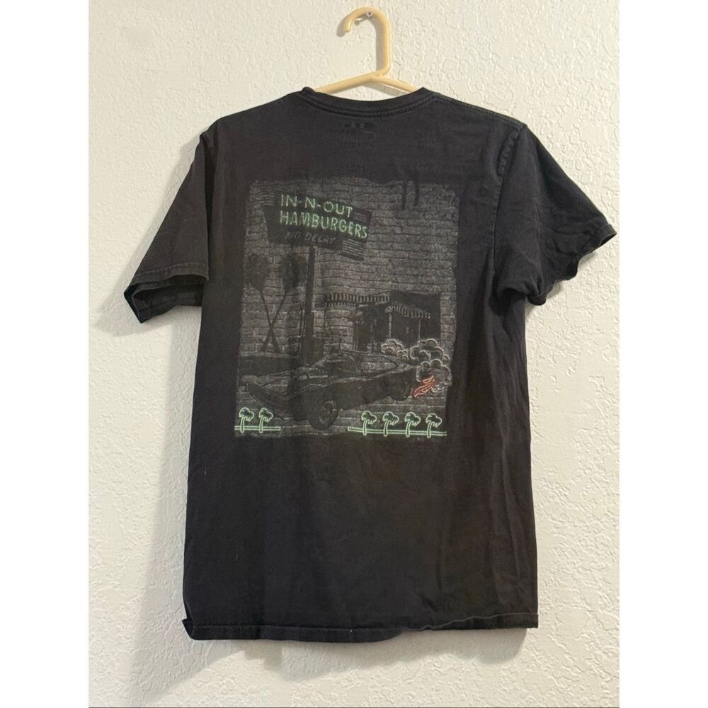 IN-N-Out Shirt M Arizona Black T Shirt Retro Design Double Sided